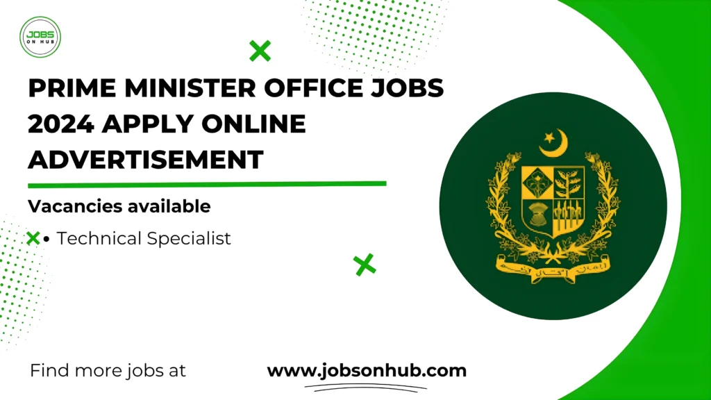 Prime Minister Office Jobs 2024