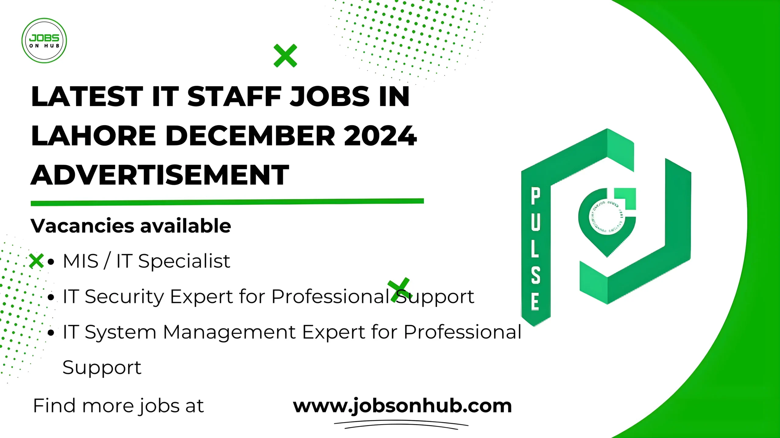 Latest IT Staff Jobs in Lahore December 2024 Advertisement