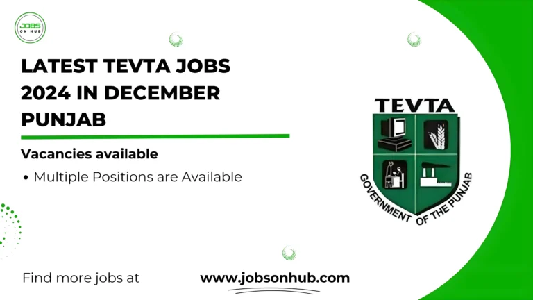 TEVTA Jobs 2024