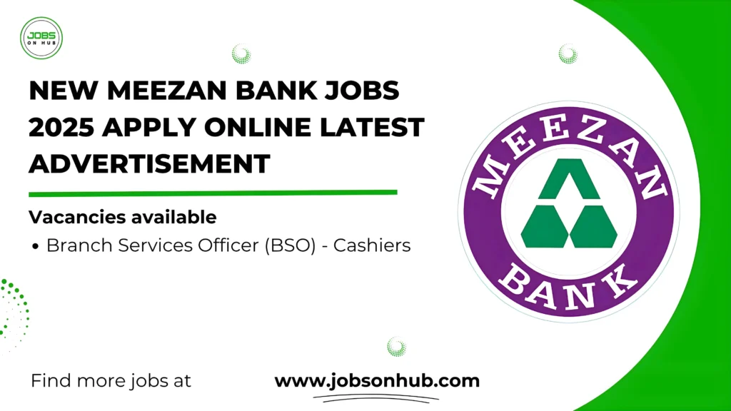 Meezan Bank Jobs 2025