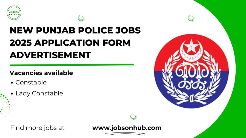 Punjab Police Jobs 2025